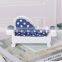14*8*5cm dots sofa Jewelry Holder & Model Jewelry Display blue color for ring