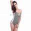 Classic Pratical Design One Piece sexy swimwear for mature women