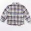 T-BSS001 2016 Long Sleeve Plaid Latest Dress Shirt Designs For Boys