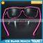 festival decoration EL light glasses 2018 Halloween party LED sunglasses