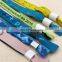 Fabric handicraft event woven printed numbered wristbands
