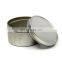 Dongguan factory candle soy round cylinder screw cap aluminium tin
