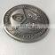 zinc alloy die casting custom medal antique silver/antique nickel sports coin