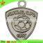customized high quality cloisonne hard enamel plated pin badges