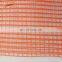 Fire resistant orange polyethylene fence shade cloth