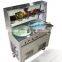 milk, fruit juice , watermelon ingredient hard ice cream machine
