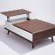 Storage Carved Wooden Italian White Design Living Room Coffee Table Drawing room furniture
