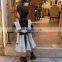 6513 Baby girls dress designs kids girls fashion maid outfit spring dress