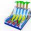 2020 Outdoor Ocean theme giant inflatable course with ocean ball pool for kids