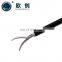 Surgical laparoscopic medical curved forceps scissor