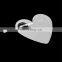 Stainless Steel New Heart Shape Makeup Nail Palette Set Spatula Fashion Palette