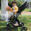 3-in-1 high landscape portable pushchair pram travel baby stroller