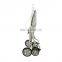 online 6 wheel folding senior rollator elderly portable adjustable basket steel shopping cart walker with seat