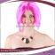 cheap short carnival party bob pink wigs
