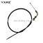 China throttle cable manufacturer PVC coated outer casing DY100 motorcycle accelerator cable
