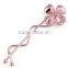 2015 New Model FMYZJ0019 Crystal Flower Hair Barrette Clip Wholesale