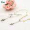 Shell Beads Catholic Rosary Bracelet