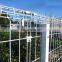 Hot sale good quality Pvc coated double loop decorative wire mesh fence movable fence