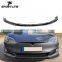 Vacuum Carbon Fiber Front Bumper Spoiler for Tesla Model S P85D 90D P100D 16-18