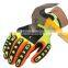 Cut Resistant  Impact Cut Work Custom Mechanics TPR Impact Gloves EN388