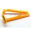 Face razir 2 blades Wholesale fashionable yellow plastic handle razor shaving disposable shavers mens body blade shaver 10pcs