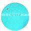 Tableware Round Mat Silicone Pot Holder, Non-Stick Heat Resistant Mat