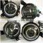Lantsun Chrome Bright circle of head lamp for jeep for wrangler jk