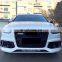 Car accessories Auto Body Kit For Audi Q3 High quality RSQ3 Style Front Bumper With grill All Accessory 2013 2014 2015