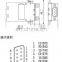 Serial Communication RS422 Interface Board of Mitsubishi Plc FX3U-422-BD Expansion Module
