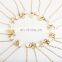 Custom Initial Letter Name Choker Necklace For Women Heart Pendant Jewelry