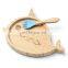 Hot Selling Eco Friendly Animal Shape Suction Baby Bamboo Plate