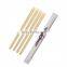 Customized Full Paper Package Bamboo Disposable Tensoge Chopsticks Factory Direct Sale