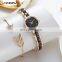SINOBI 2021 New Gorgeous Lady Watch Bracelet Band Flower Glass Chain Watch Custom Logo Beautiful Ladies Watch S9836L