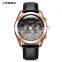 SINOBI New Hot Sale Fashion Watches S9742G Gentleman Business Handwatch Luminous Function Male Wristwatch