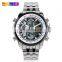 New collection wholesale hot selling Skmei 0993 fashion analog watch metal band 30m waterproof men wristwatch