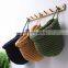 Hot Sale Crochet Wall Hanging Storage Basket Toys Storage, Neutral Nursery Decor Vietnam Supplier Cheap Wholesale