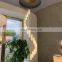 Large Chandelier For High Ceiling Modern Luxury Brass Pendant Light Villa Alabaster Chandelier For Living Room