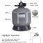 Easy Installation Industrial Large Fiberglass Top Mount Swimming Pool Water Sand Filter System