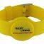 Festival Customize Rfid Cashless Payment Wristband 13.56Mhz 213 Chip Waterproof NFC Silicone Bracelets