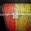 orange and red color construction warning safety net(Best Sell) in China