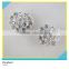 Pearl Charms Sew on Bling Glass Crystal Flower 17mm Diameter Dress Decoration