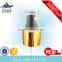 New PP plastic mini sprayer non-spill aluminum sliver gold 24/410 18/410 hot sale sprayer cap top quality wholesale