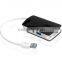 Box Shape Tablet USB Hub Travel Power Charger Adapter with 4 Port