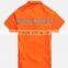 Men and women short sleeves shirt /HI Visibility shirt with high visibility reflective straps