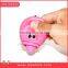 squeezable little funny pig toy, shape squeezable toy custom anti stress toy