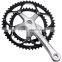 9S Bicycle Crankset Wholesale Bike Crankset Forged Alloy Crankset
