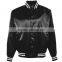 Custom Made Plain Satin College Varsity Jacket/ Letterman Varsity Jacket / Baseball Varsity Jacket