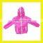 Good Price Products Bros Embroidery Baby Rinne Head Girl Long Sleeve Pink Zippered Warm Hoodie