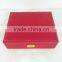 2015 new fancy Red PU leather jewel case