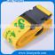 Durable safety promotional nylon luggage belt with plastic buckle